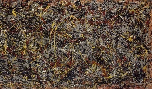 9. № 5 (No.5), 1948 y., Djekson Pollok (Jackson Pollock)