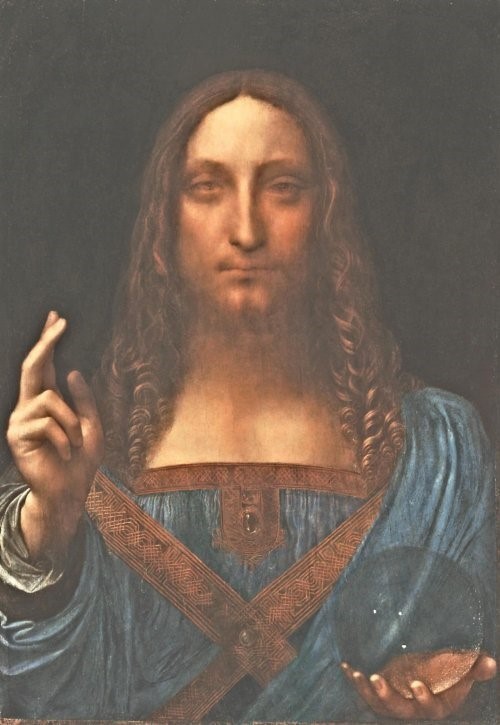 17. "Olam qutqaruvchisi" (Salvator Mundi), balki, Leonardo da Vinchi (Leonardo da Vinci)