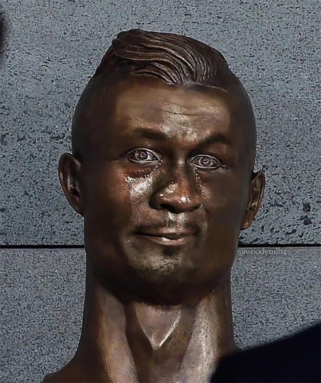 Aslida Krishtiano Ronaldo yig'lamoqda