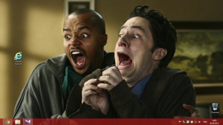 Yana bir bor qo'rqinchili Internet Explorer !