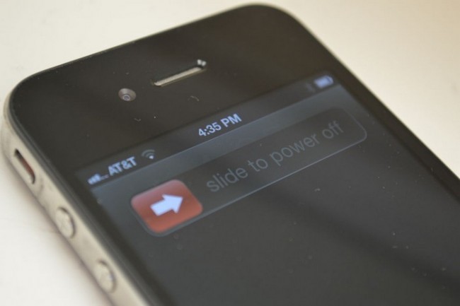 1-chi qadam: telefonni o’chiring