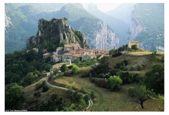 15. Rougon, Fransiya.