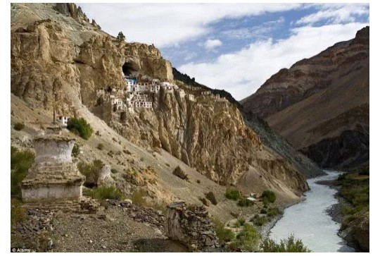 3. Putgal monastiri, Hindiston. 