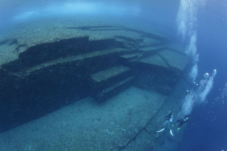 7.Yonaguni suv osti shahri, Yaponiya