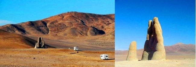 Atakama sahrosidagi bahaybat qo’l, Chili