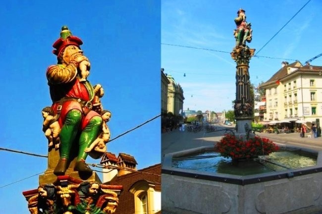 Odamxo’r haykali, Bern