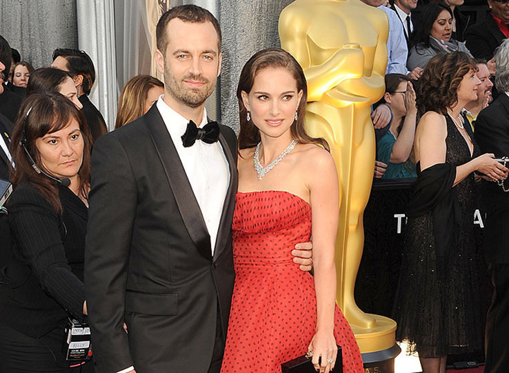 Natali Portman va Bendjamin Milpe