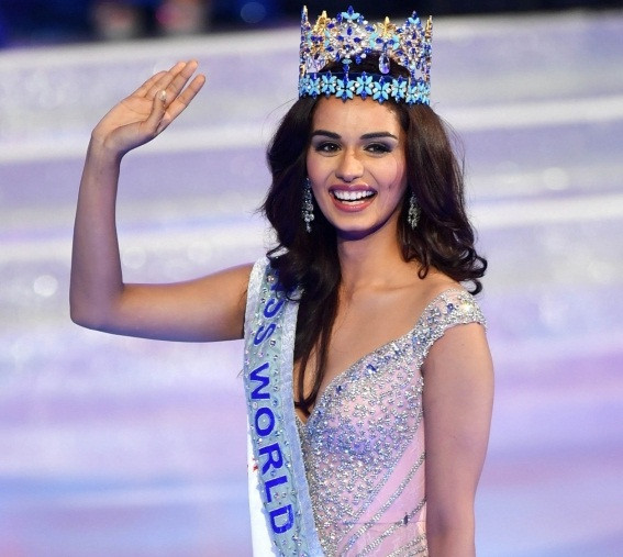 Manushi Chillar. Xindiston. 2018-yil.
