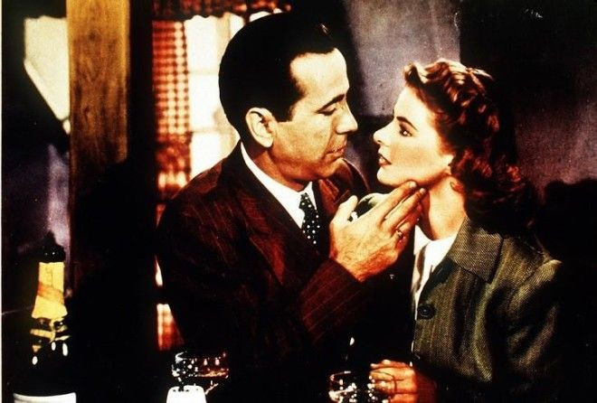 Xamfri Bogart va Ingrid Bergman