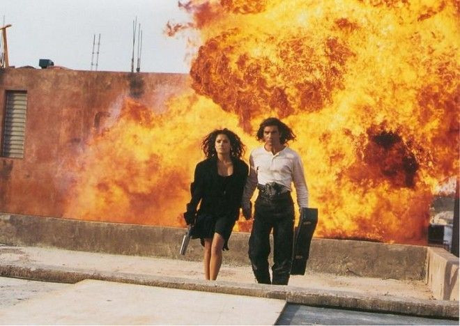 Antonio Banderas va Selma Xayek