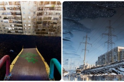 Shaxarlardagi yer ustidagi suvlarida tasvirlanga parallel dunyolar