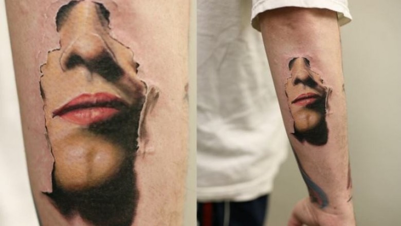 Haqiqiyga o'xshashi bilan qo'rqitadigan, 28 ajoyib tatuirovkalar