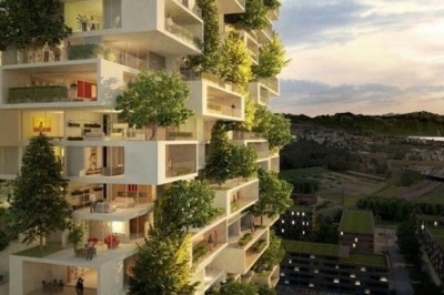 Osiyoda birinchi bor 3 000ta o‘simliklar bilan to‘ldiriladigan vertikal o‘rmon barbo qilinadi.