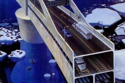 Amalga oshirilishi mumkin bo’lgan, 10ta qit’alar a’ro ko’prik va tonellar loyihalari.