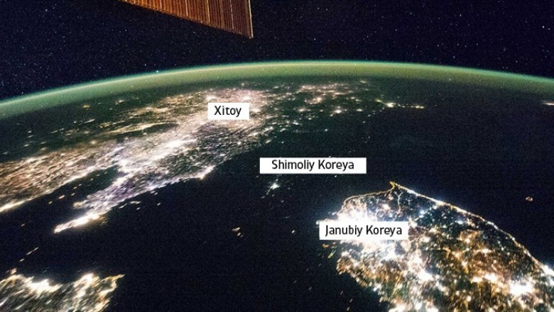 Xalqaro chegaralar kosmosdan qanday ko’rinishini bilasizmi?