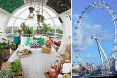 Shahar chiroqlari, yulduzlar va romantika: Londondagi sharh g’ildiragida endi shinamlik bilan butun tunni o’tkazish mumkin