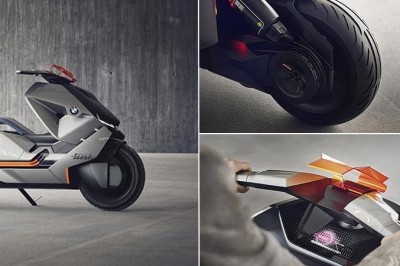 BMW zarari nolinchi darajada bo’lgan kelajakning futuristic skuterini taqdim etdi