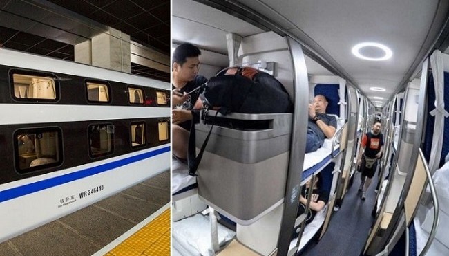 Bizning yurtdoshlarimiz havasi keladigan, Xitoydagi platskart vagoni 