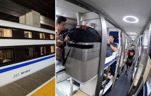 Bizning yurtdoshlarimiz havasi keladigan, Xitoydagi platskart vagoni 