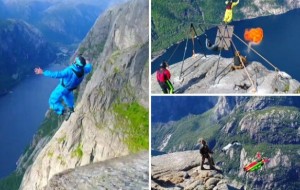 Dunyodagi eng go’zal qoyadan sakrash