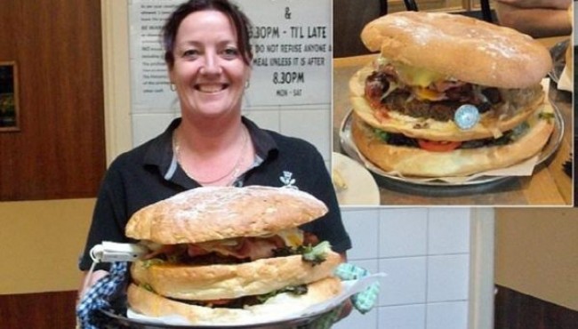 Qiziqarli dunyo: Avstraliyaning eng katta burgeri