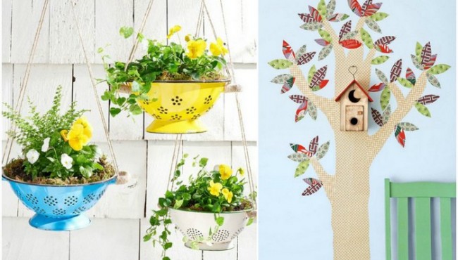  Bir kun ichida amalga oshirsa bo’ladigan va har kimning qo’ldan keluvchi 10 ta hayratga sazovor dekorativ g’oyalar