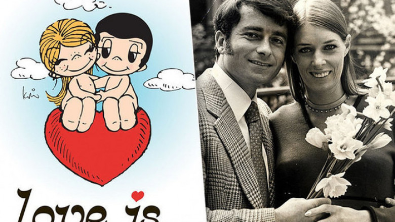 "Love is..." saqichlari, komikslar va mualliflarining sevgi tarixi