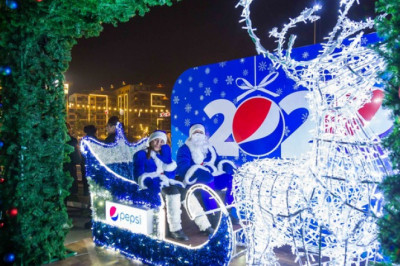 Tashkent City bog'ida Yangi Yil bayramlari o'tkazilmoqda