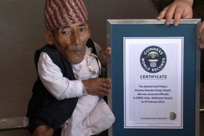 Dunyodagi eng bo'yi past odam