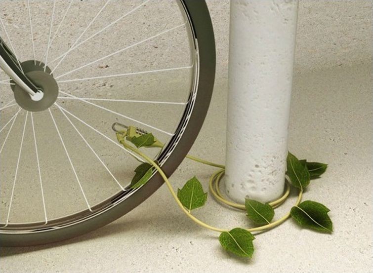 Velosiped uchun kreativ zamok