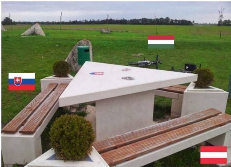 Avstriya, Slovakiya va Vengriya orasidagi chegara