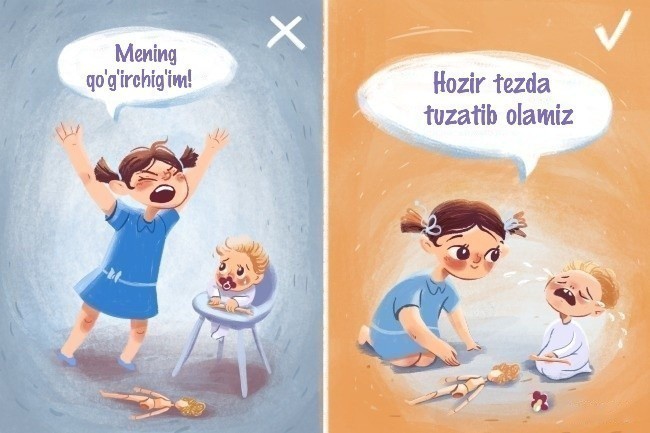 Farzandingizni hissiyotlarini ushlashiga o'rgating