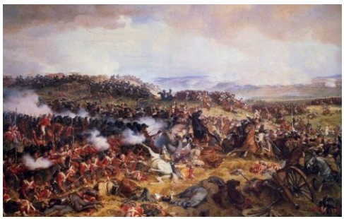 9. Napoleonning Vaterloo yonidagi jangdagi mag'lubiyati. 