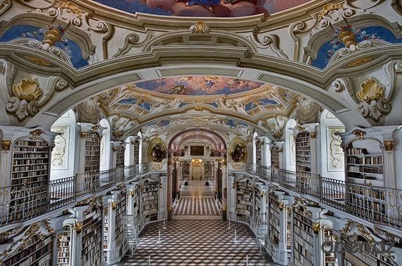 1.  Admont abbatligi kutubxonasi, Avstriya