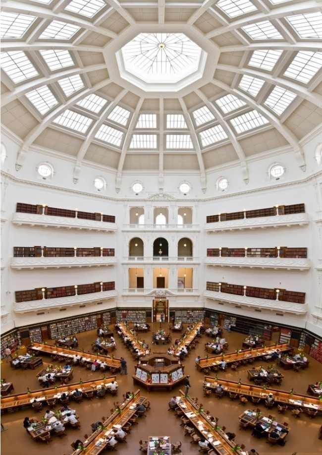 5.  Viktoriyaning davlat kutubxonasi, Avstraliya