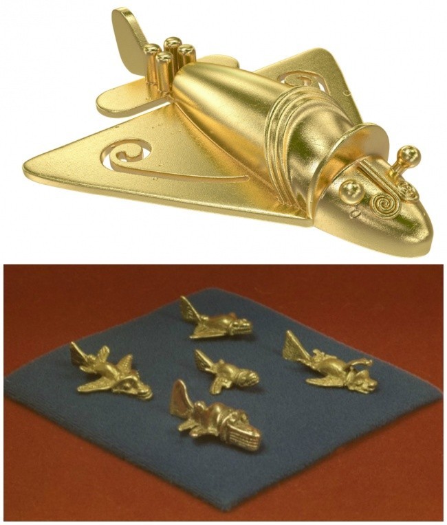 Kolumbiya oltin samolyoti, eramizning IV-VII asrlari