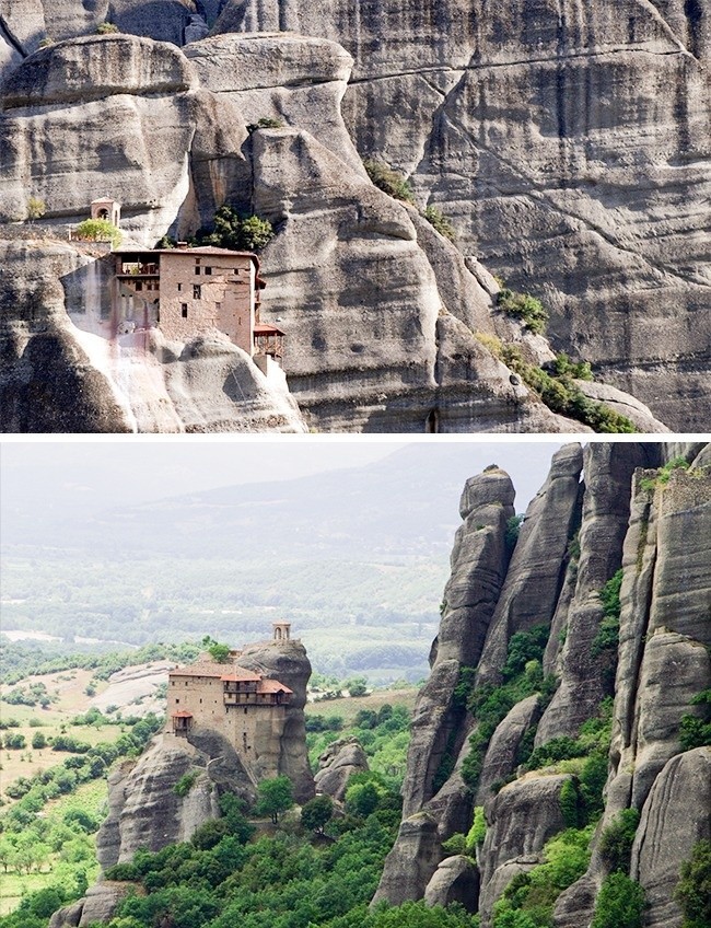 5. Meteora monastirlari, Gretsiya