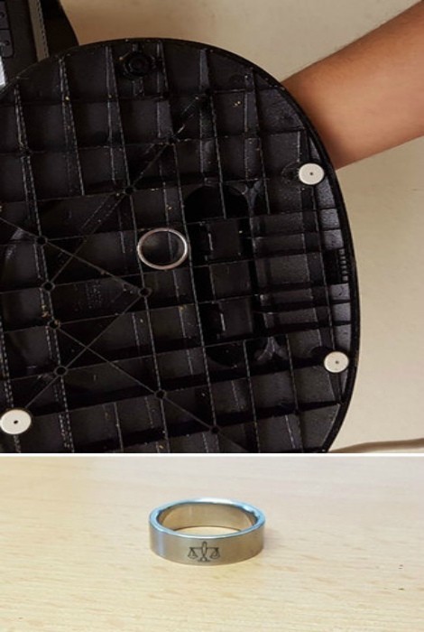 12.Monitor ostidagi uzuk