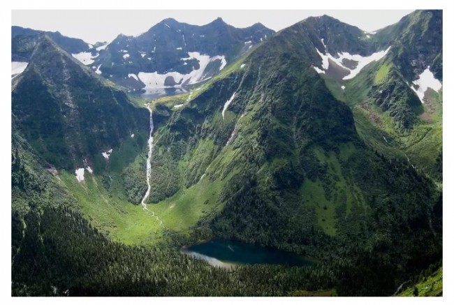 9. Kinzelyuk sharsharasi, Krasnoyar o'lkasi 