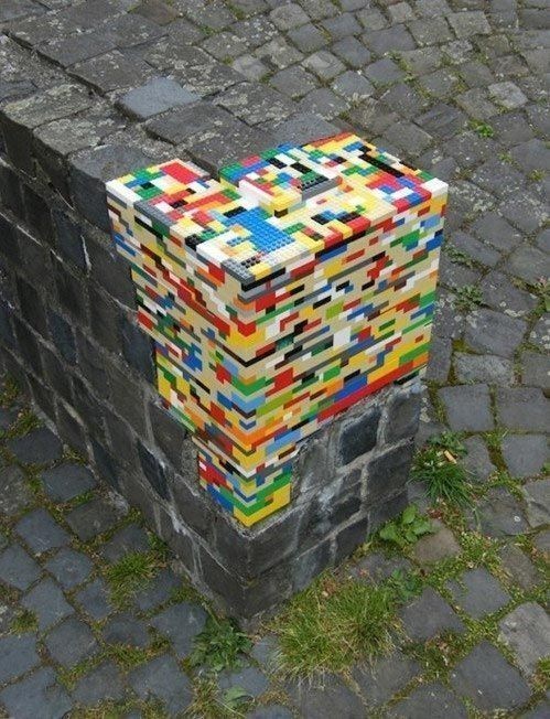Devorga mos va to'g'ri terilgan Lego