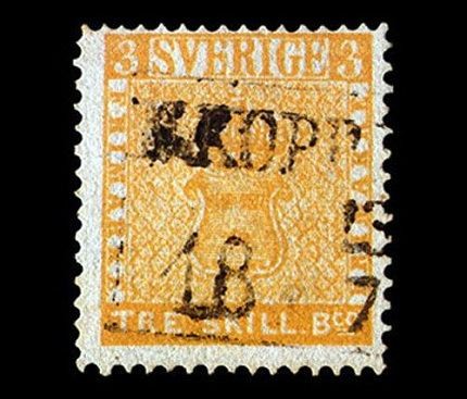Sariq rangli shved markasi