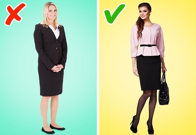 1. Ofis uslubi + baletka