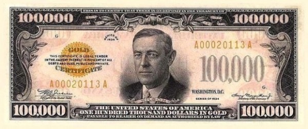 100 000$ kupyura