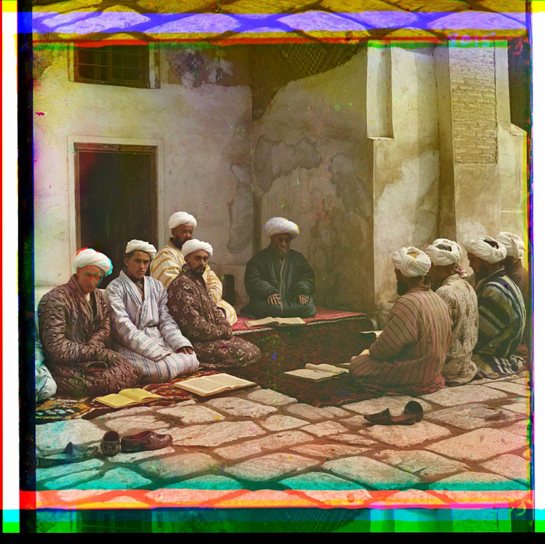 Madrasa o‘quvchilari, Samarqand. 1911 yil.