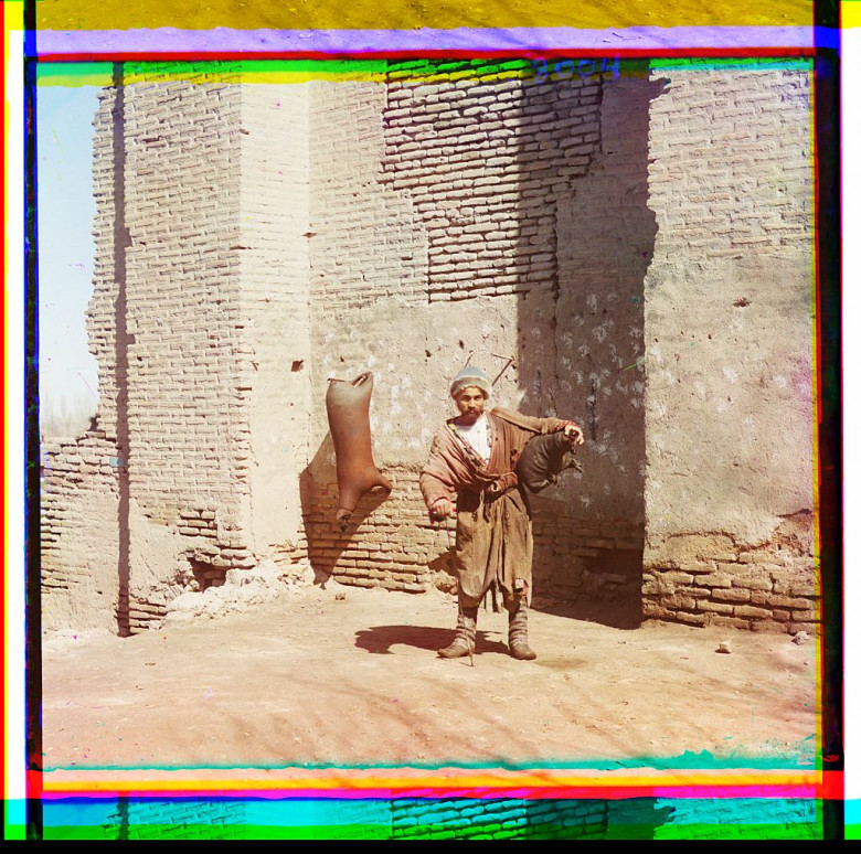 Buxorolik meshkob (suv tashuvchi), 1911 yil.