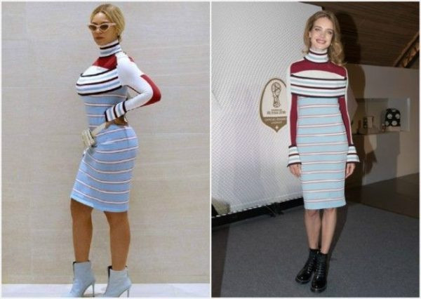 Beyonse va Natalya Vodyanova