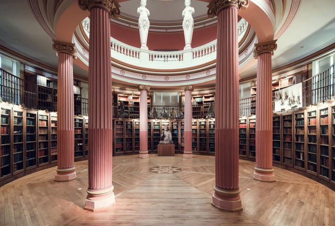 Bibliothèque de Musée Gimet, Parij. Parijdagi yana bir go'zal kutubxona.