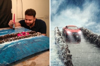 Illyuziyalar ustasi: chiroyli manzaralar, olingan joyi esa… stol ustida