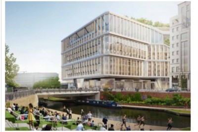 Londonda, tomida bog' va yugirish yo'lagi bor bo'lgan, Google ning yangi shtab-kvartirasini qurishadi