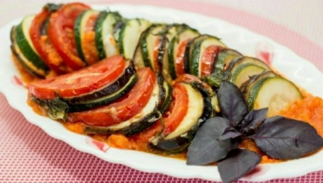 Ovqatlar retsepti: Ratatuy – Nitsa shahrining sabzavotli taomi